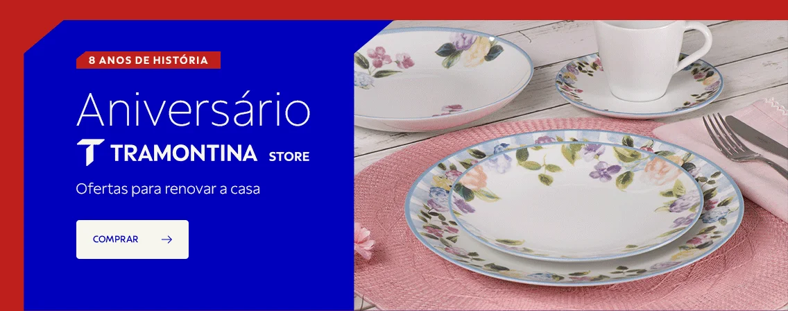 Aniversário Tramontina Store - Ofertas para renovar a casa